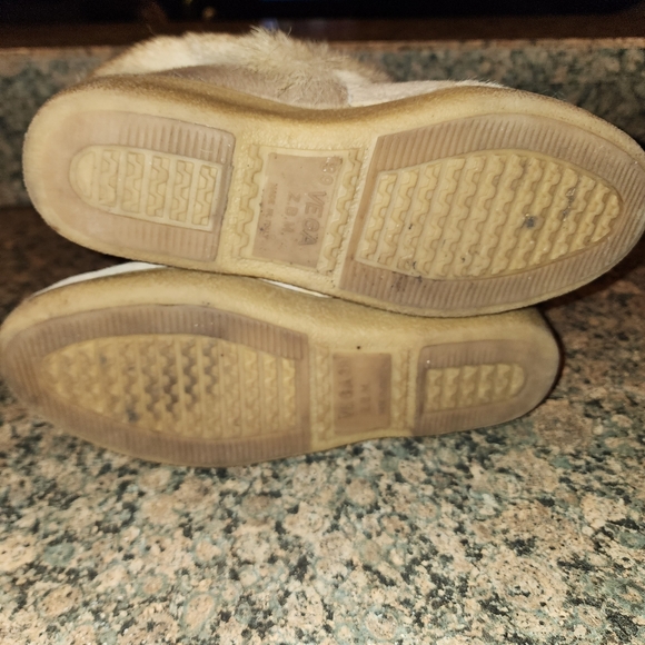 Vega Leather and Fur Boots, Size 39, Made In Italy - Picture 5 of 8